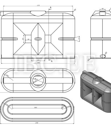 Tanque UHP Kubaton High B-2000 (2000L)