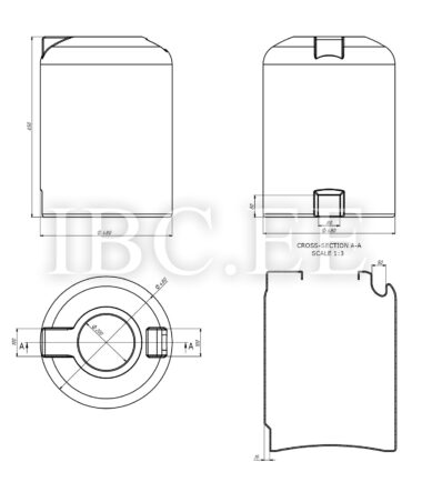 UHP tank Verticon V-100 (100L)