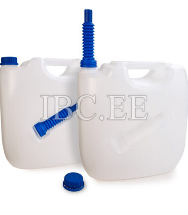 10L HDPE Plastic Jerry Can with Screw-On Pour Spout