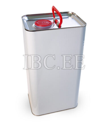 5L UN-certified steel can approved for hazardous liquids