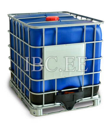 NewCube FDA IBC 1000 Blue – 1000L FDA-Compliant Blue IBC for Food-Grade and UV-Sensitive Applications